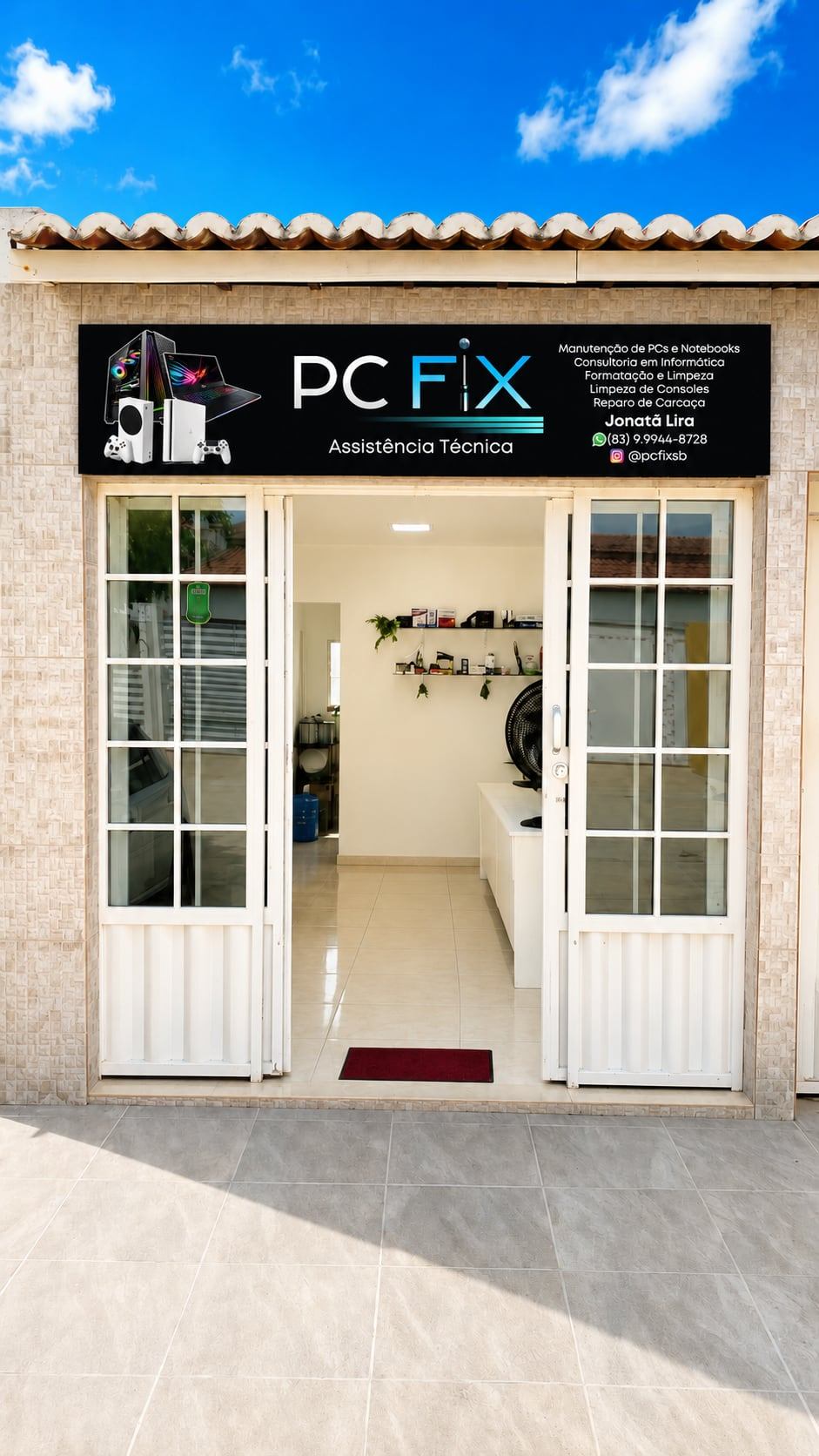 Fachada da loja PC FIX