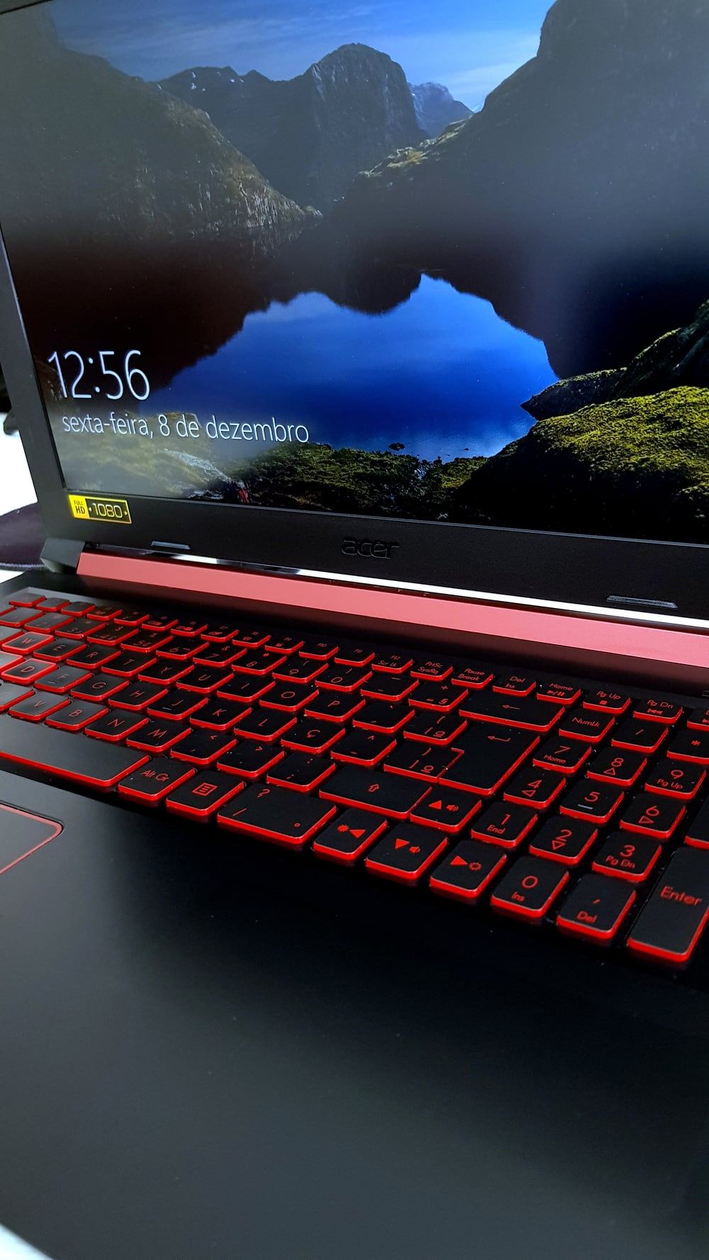Notebook Acer em manutenção